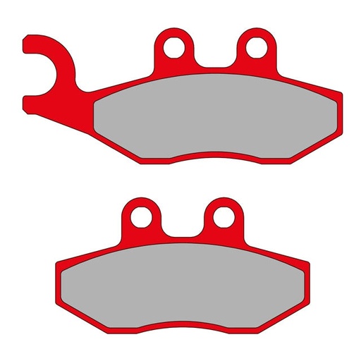 [6215013BR] Pastillas de freno orgánicas Malossi MHR Aprilia / Derbi / Piaggio Vespa