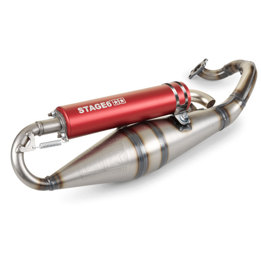 [S6-9117804/RE] Escape Peugeot horizontal / Morini PRO Replica MK2 Stage6 - Rojo