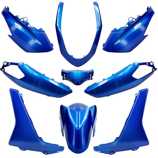 [AP55BP10.650.BL] Kit de carenados Yamaha Nmax 15-20 9 piezas Azul Metalico (VPBC5) Allpro