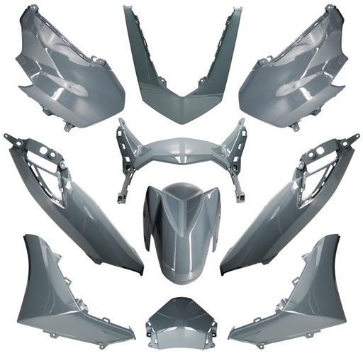 [AP55BP10.656.GY] Kit de carenados Yamaha Nmax 2021> 10 piezas Gris Nardo (PGD) Allpro