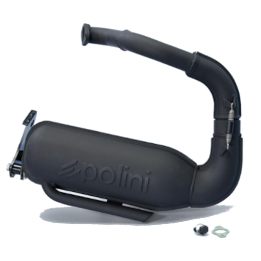 [200.2034] Escape tipo original Vespa Primavera/Super/SL Polini