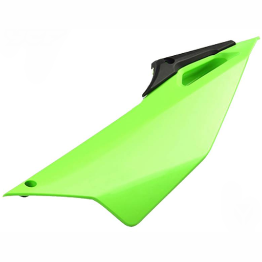 [YC110-14-048-GR] Tapa trasera izquierda Pitbike YCF Pilot / Factory - Verde