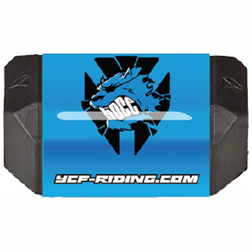 [YC50-0129-BL] Protector de manillar sin barra Pitbike YCF 50 L=126mm - Azul