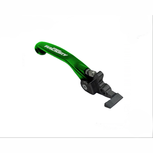 [LFD50-1GR] Maneta de freno hidráulico abatible derecha Pitbike YCF 50 - Verde