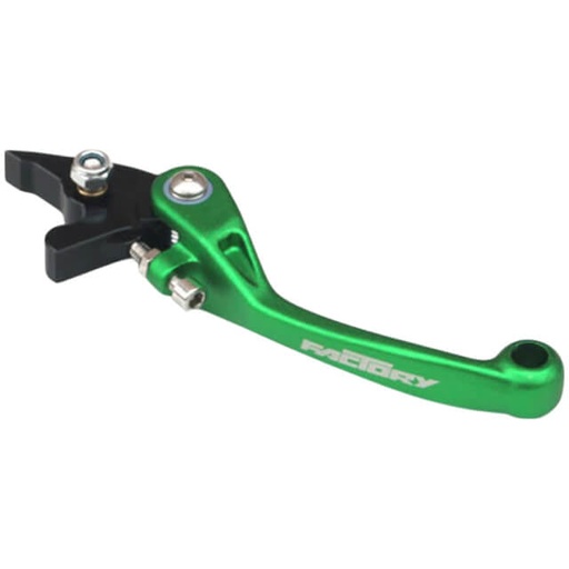[LFP21-GR] Maneta de freno abatible Pitbike YCF - Verde