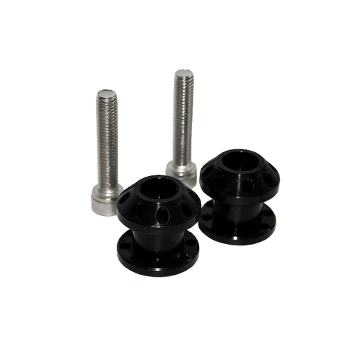 [KRS-BK] Diabolos aluminio CNC M8x40mm YCF - Negro