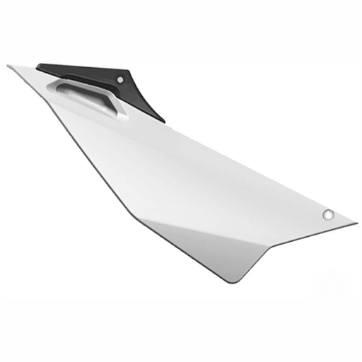 [YC110-14-028-WH] Tapa trasera derecha Pitbike YCF Pilot / Factory - Blanco