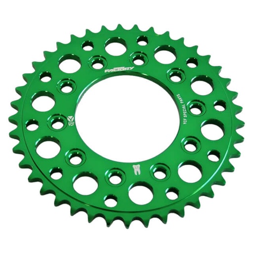 [CA16R41-GR] Corona Pitbike Z-41 420 5 agujeros Aluminio Verde YCF