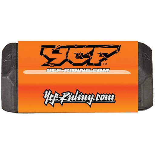 [YC110-01046-OR] Protector de manillar sin barra Pitbike YCF L=190mm - Naranja