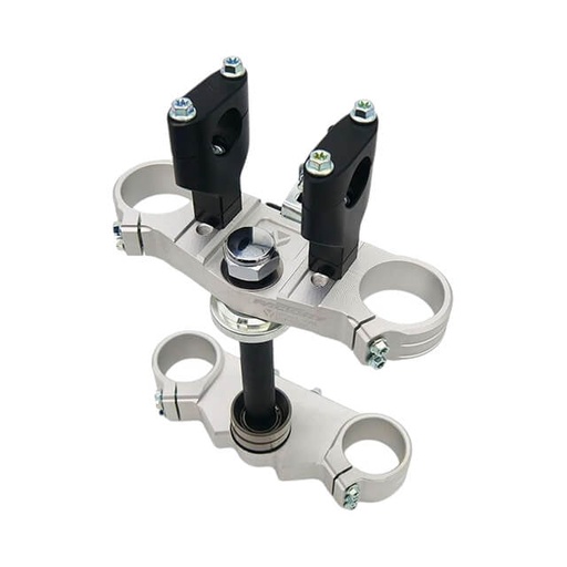 [YC110-0225-05-GY] Tija completa de aluminio CNC 48/48 170mm Pitbike YCF Factory SP3 - Gris