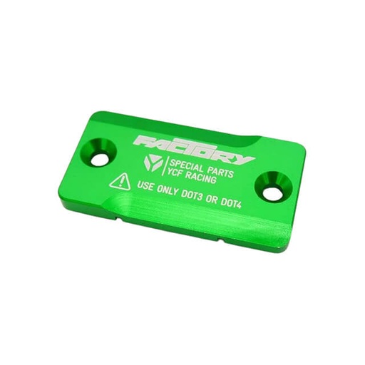 [FBRC01-GR] Tapa bomba de freno Pitbike YCF Pilot / Factory / Bigy >2016 - Verde