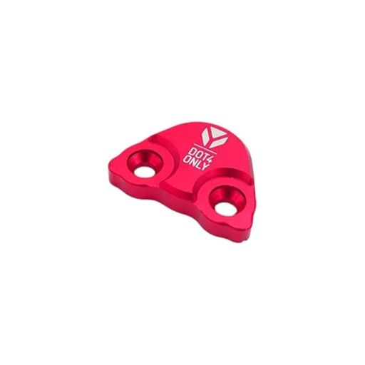 [RBRC01-RD] Tapa bomba de freno trasera Pitbike YCF Pilot / Factory / Bigy >2016 - Rojo