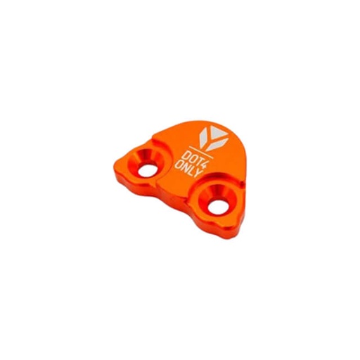 [RBRC01-OR] Tapa bomba de freno trasera Pitbike YCF Pilot / Factory / Bigy >2016 - Naranja