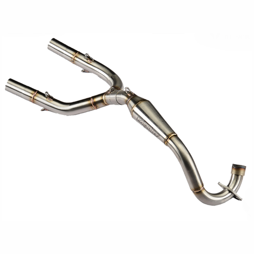 [YC110-13028-06] Colector doble Pitbike YCF Pilot 2016