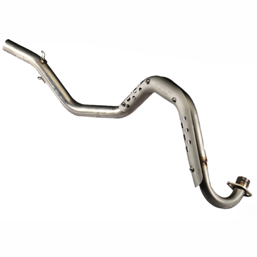 [YC110-1302-20] Colector con protector de escape Pitbike YCF Bigy 125