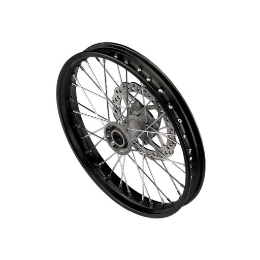 [YC110-0601-39-BK] Llanta delantera acero completa 1.60x17" Pitbike YCF Bigy SM