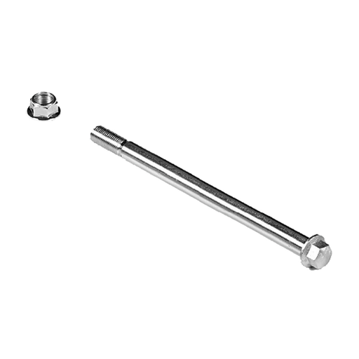 [YC110-06-061] Eje rueda delantera + tuerca M14 L.215mm horquilla marzocchi Pitbike YCF