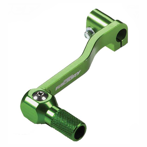 [STMD-GR] Pedal de cambio Pitbike aluminio CNC eje corto YCF - Verde