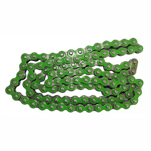 [420DX-110T-GR] Cadena YCF 420DX con 110 eslabones Extra reforzada - Verde