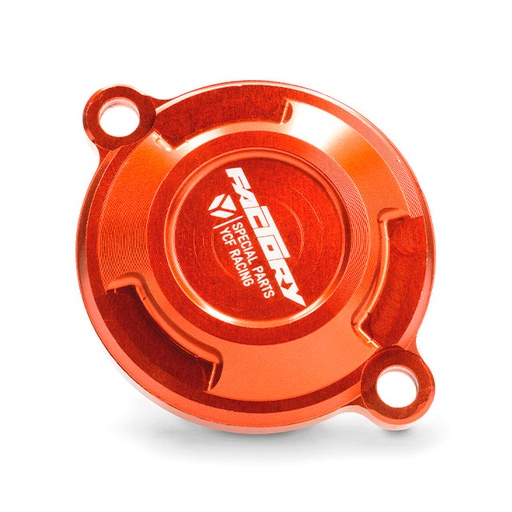 [OFCCRF-OR] Tapa filtro de aceite 150 CRF/KLX Pitbike YCF - Naranja