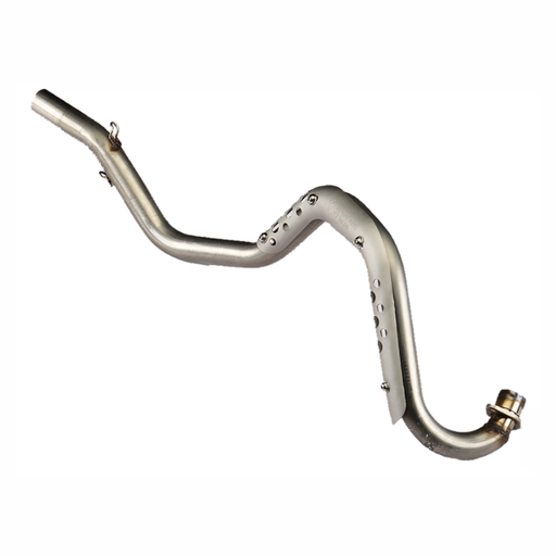 [YC110-1302-28] Colector con protector de escape Pitbike YCF Bigy 150