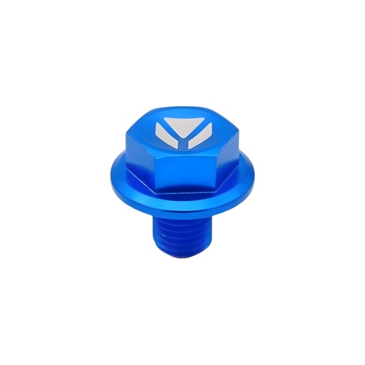 [BVE1-BL] Tapón vaciado aceite CNC imantado Pitbike Azul
