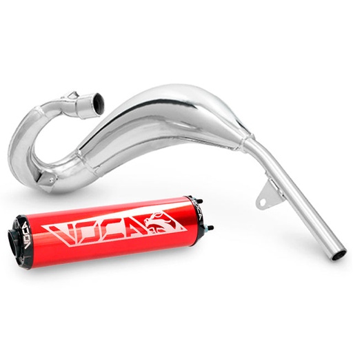 [VCR-RD38191/REBK] Escape VOCA Cross Chromed 50/70cc (CE), Beta RR Enduro / SM (a partir de 2021), rojo