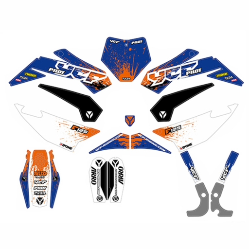 [KDP1252022] Kit de adhesivos completo YCF Pilot F125 2022