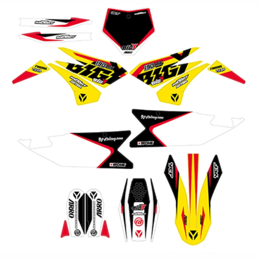 [KDBIGYFD19022] Kit de adhesivos completo YCF Bigy 190D 2022