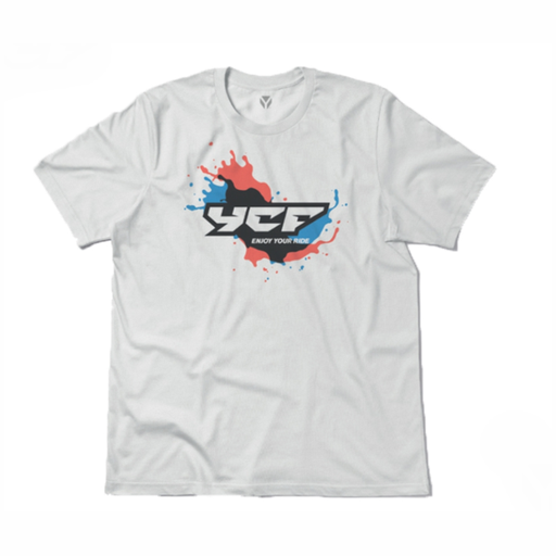 [TSYCFWH-S] Camiseta YCF Blanca hombre talla S