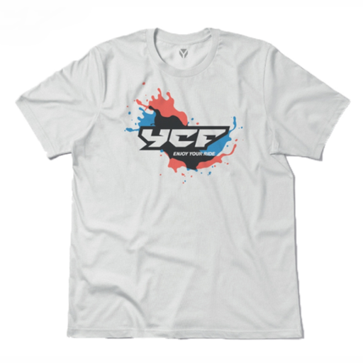 [TSFYCFWH-XS] Camiseta YCF Blanca mujer talla XS