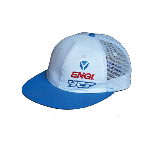[CYCF04-WH] Gorra Flat YCF Engi 2022 Blanca