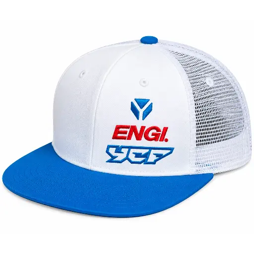 [CYCF04-WH] Gorra Flat YCF Engi Blanca